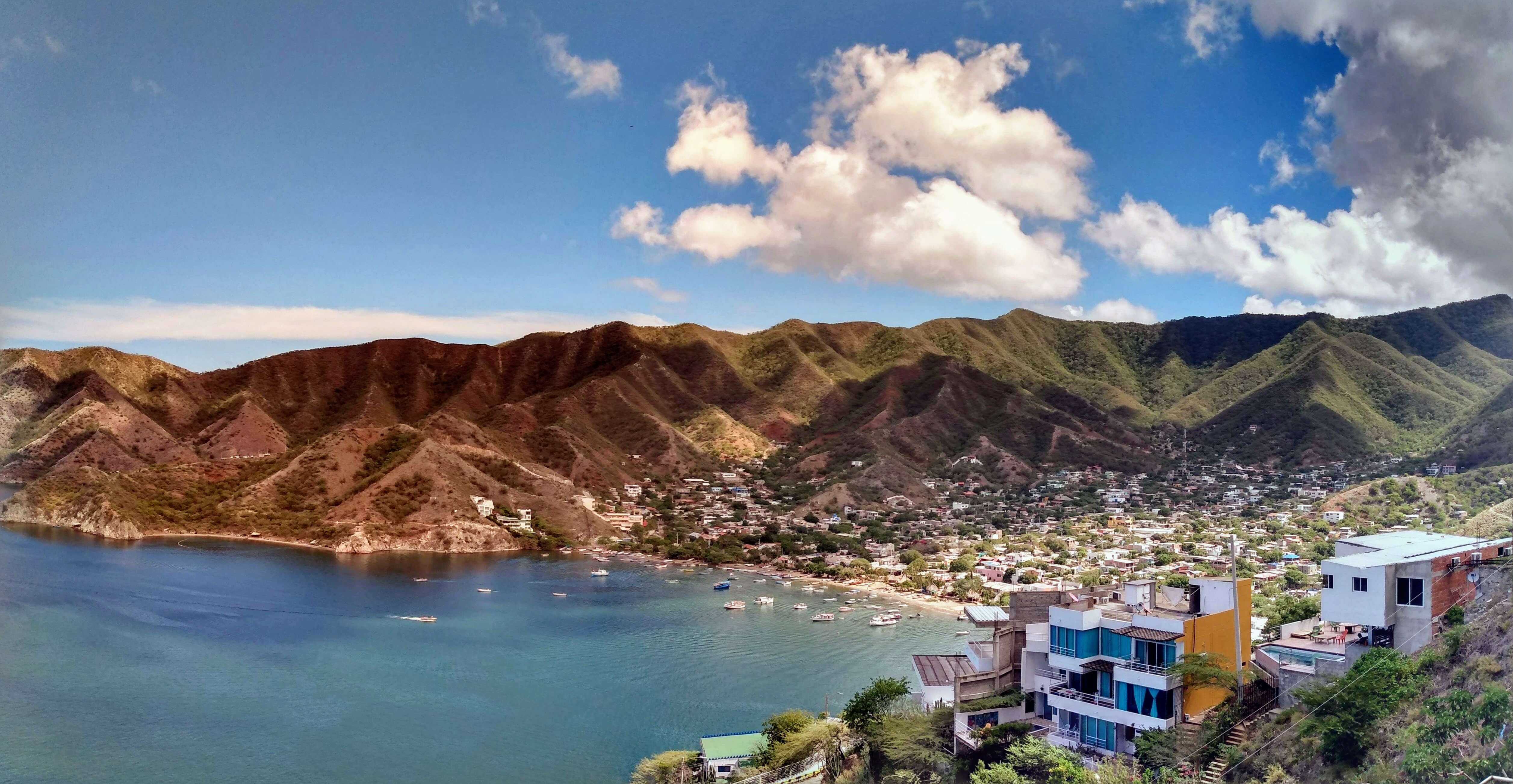 Panorama de Taganga