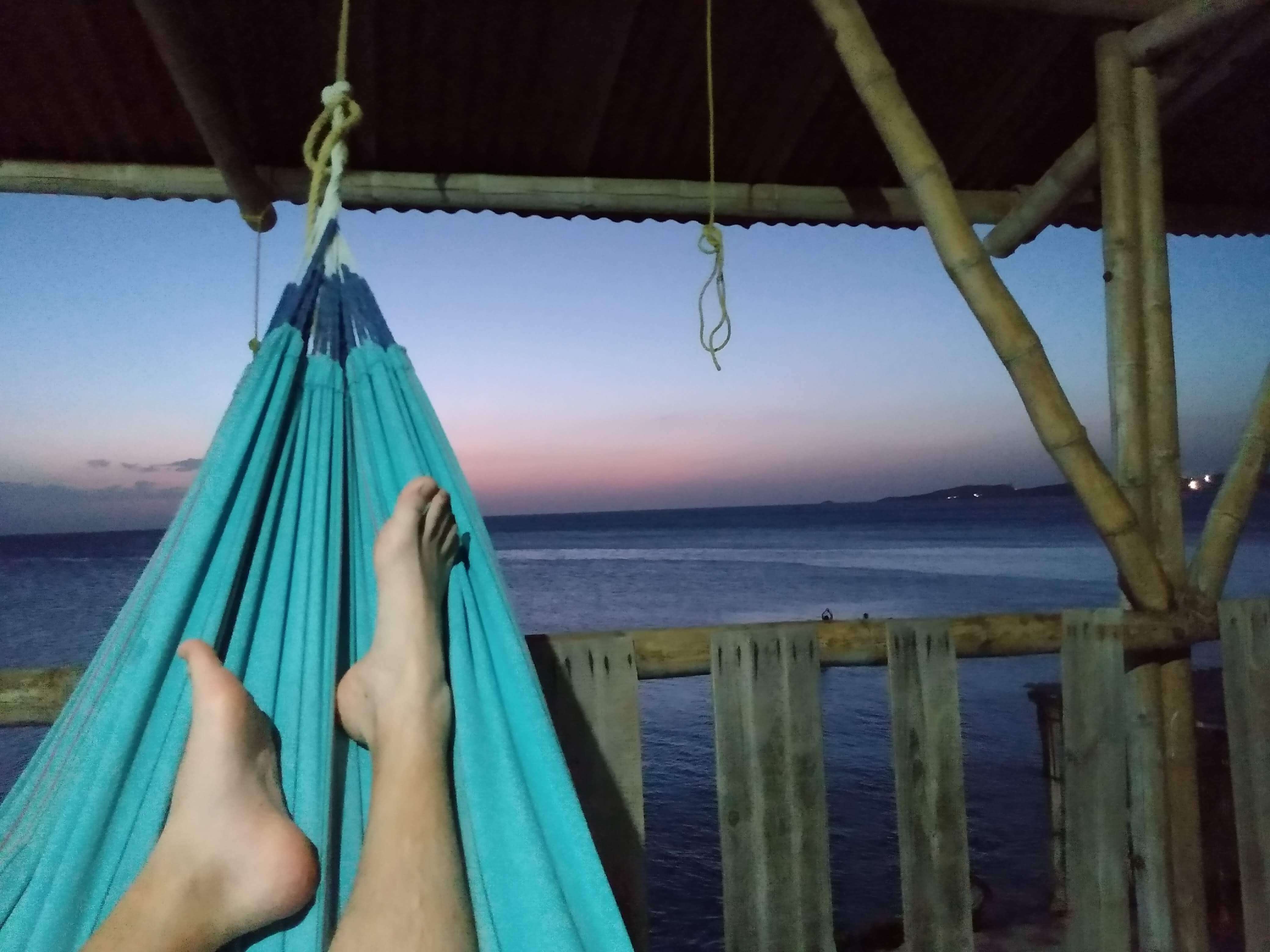 Puesta de sol en Cabo de la Vela