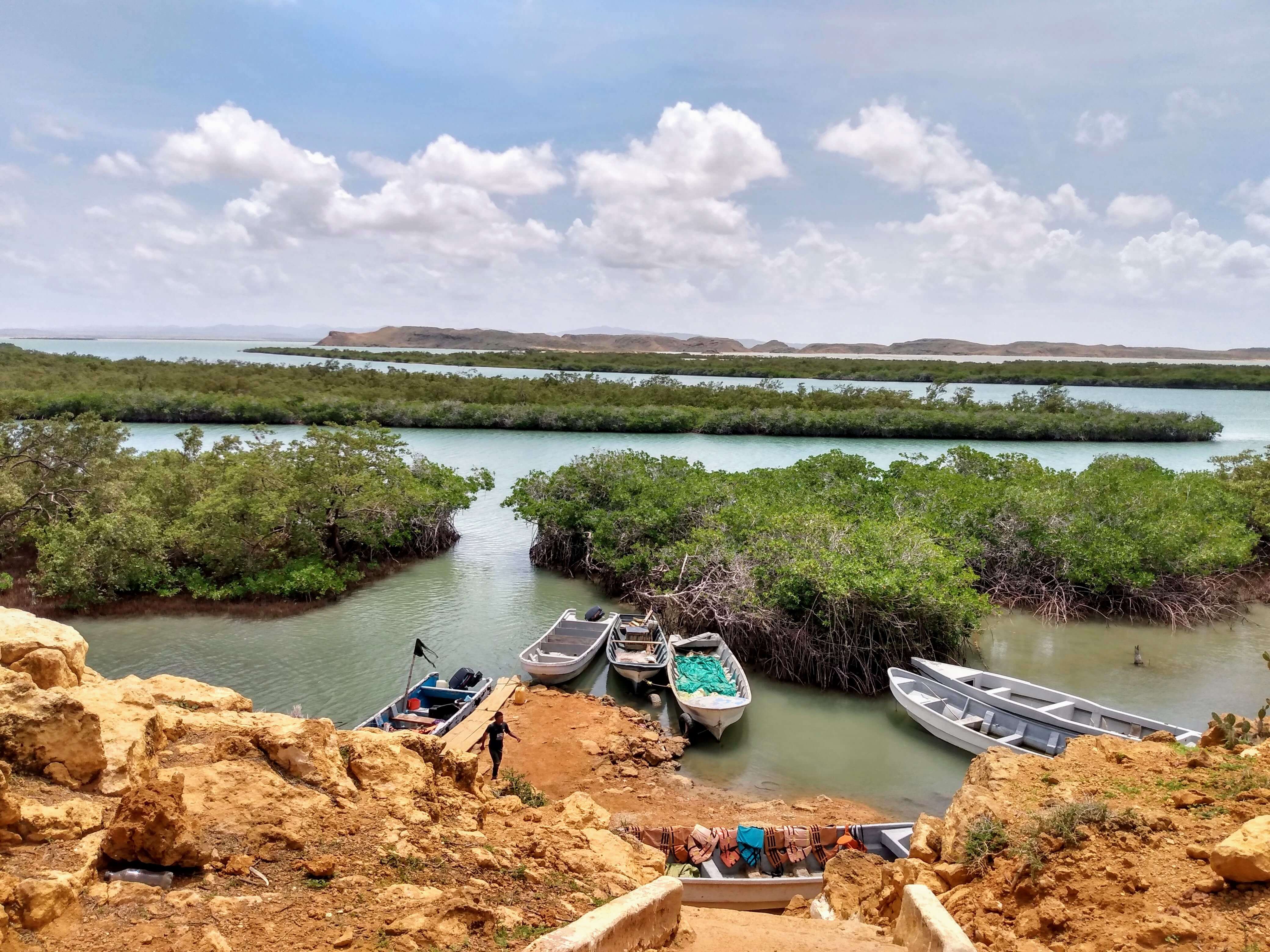 "Puerto" cerca de Punta Gallinas