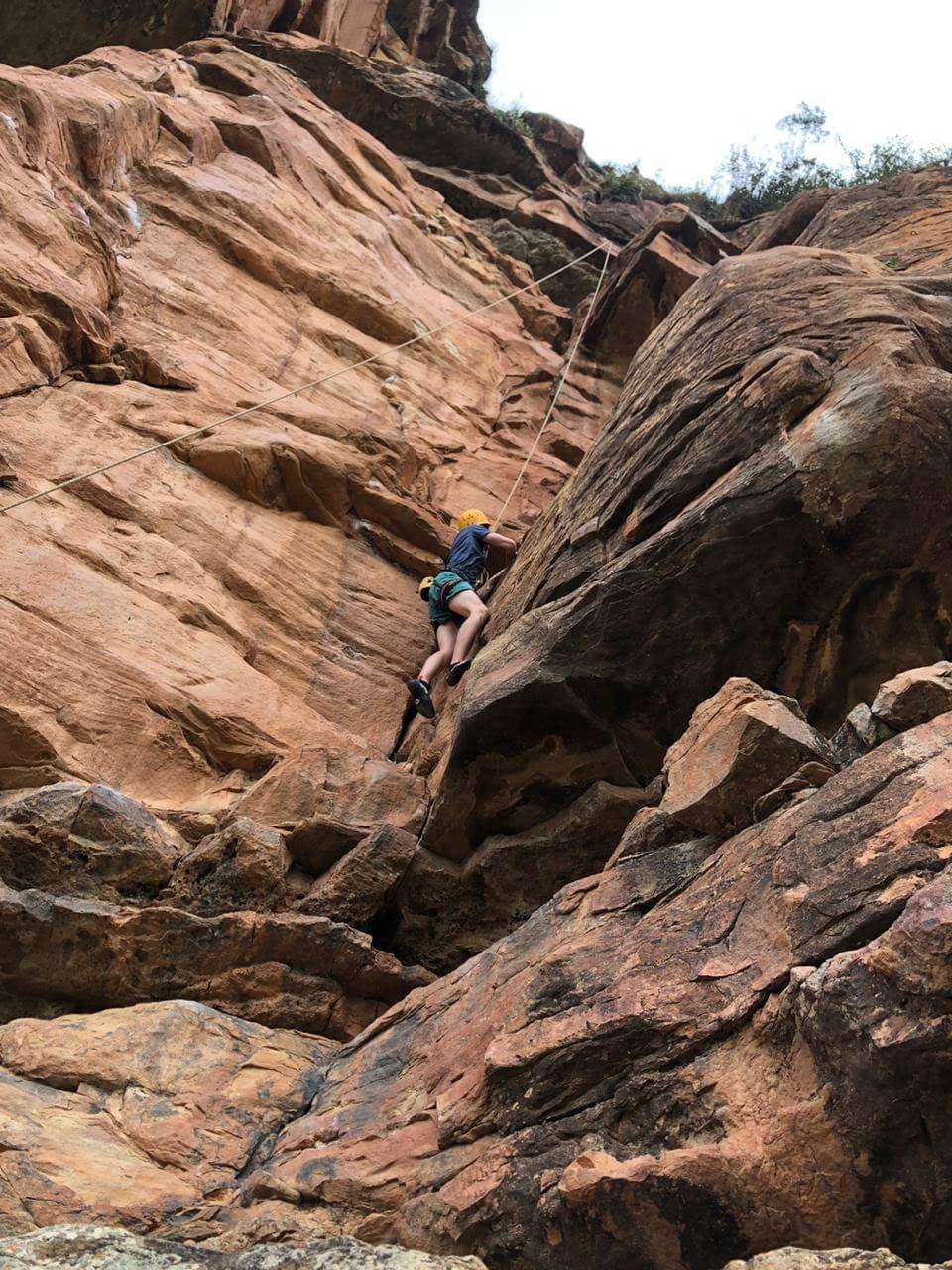 Escalada en Refugio La Roca